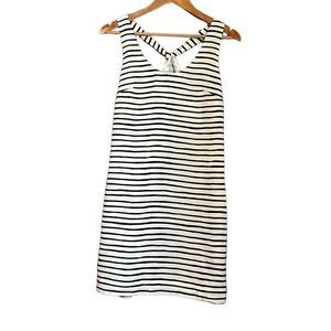 NEW! J. Crew striped lined sleeveless dress